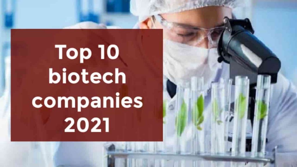 Top 10 Biotechnology Companies In World 2021