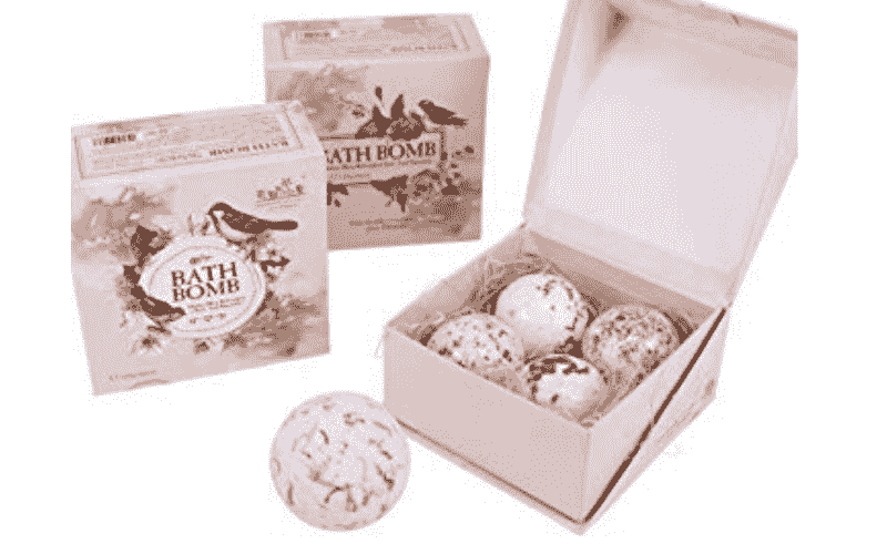 Photo of Custom packaging for bath bombs in 2024