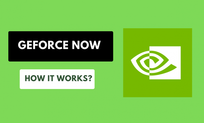 How does Geforce Now works
